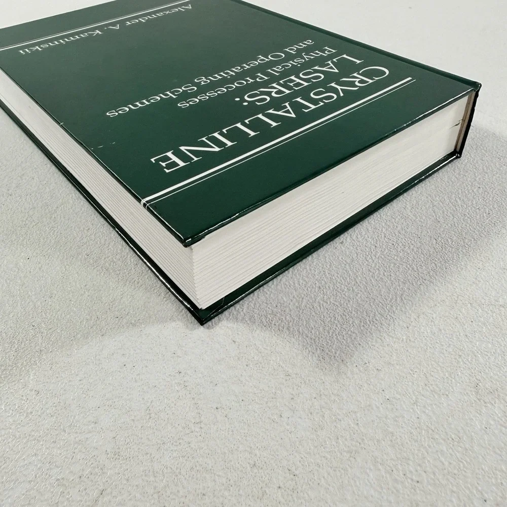 Crystalline Lasers: Physical Processes and Operating Schemes, Kaminskii 1996‎